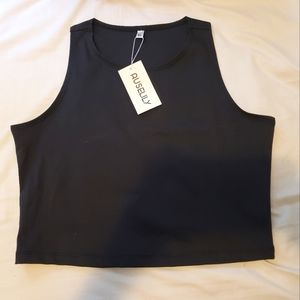 Auselily Women's  Y2K Crop Top